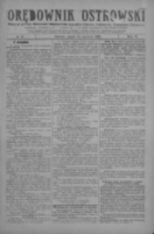 Orędownik Ostrowski: pismo na miasto i powiaty Ostrowski i Odolanowski oraz miast Ostrowa, Odolanowa, Sulmierzyc i Raszkowa 1929.06.14 R.78 Nr48