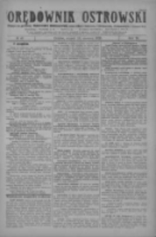 Orędownik Ostrowski: pismo na miasto i powiaty Ostrowski i Odolanowski oraz miast Ostrowa, Odolanowa, Sulmierzyc i Raszkowa 1929.06.18 R.78 Nr49