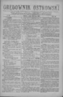 Orędownik Ostrowski: pismo na miasto i powiaty Ostrowski i Odolanowski oraz miast Ostrowa, Odolanowa, Sulmierzyc i Raszkowa 1929.07.26 R.78 Nr60