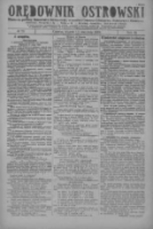 Orędownik Ostrowski: pismo na miasto i powiaty Ostrowski i Odolanowski oraz miast Ostrowa, Odolanowa, Sulmierzyc i Raszkowa 1929.09.10 R.78 Nr73