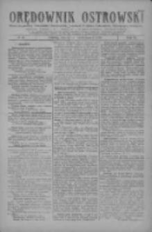 Orędownik Ostrowski: pismo na miasto i powiaty Ostrowski i Odolanowski oraz miast Ostrowa, Odolanowa, Sulmierzyc i Raszkowa 1929.10.15 R.78 Nr83