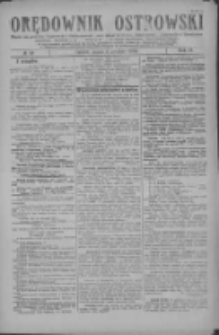 Orędownik Ostrowski: pismo na miasto i powiaty Ostrowski i Odolanowski oraz miast Ostrowa, Odolanowa, Sulmierzyc i Raszkowa 1929.12.06 R.78 Nr98