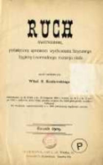 Ruch: dwutygodnik poświęcony sprawom wychowania fizycznego, hygieny i w ogóle normalnego rozwoju ciała 1913.01.11 R.8 No.1=163