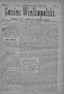 Goniec Wielkopolski: najtańsze pismo codzienne dla wszystkich stanów 1879.02.19 R.3 Nr41