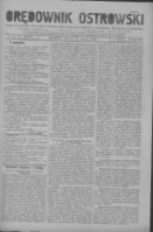 Orędownik Ostrowski: pismo na miasto i powiaty Ostrowski i Odolanowski oraz miast Ostrowa, Odolanowa, Sulmierzyc i Raszkowa 1930.03.18 R.79 Nr22
