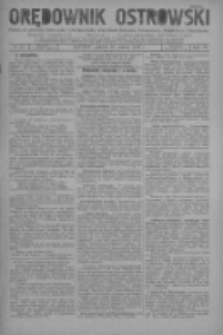 Orędownik Ostrowski: pismo na miasto i powiaty Ostrowski i Odolanowski oraz miast Ostrowa, Odolanowa, Sulmierzyc i Raszkowa 1930.03.21 R.79 Nr23