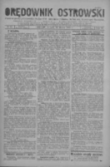 Orędownik Ostrowski: pismo na miasto i powiaty Ostrowski i Odolanowski oraz miast Ostrowa, Odolanowa, Sulmierzyc i Raszkowa 1930.03.25 R.79 Nr24
