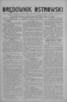 Orędownik Ostrowski: pismo na miasto i powiaty Ostrowski i Odolanowski oraz miast Ostrowa, Odolanowa, Sulmierzyc i Raszkowa 1930.07.15 R.79 Nr56