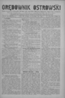 Orędownik Ostrowski: pismo na miasto i powiaty Ostrowski i Odolanowski oraz miast Ostrowa, Odolanowa, Sulmierzyc i Raszkowa 1930.10.21 R.79 Nr84