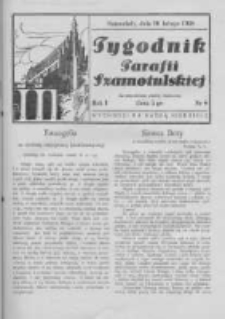 Tygodnik Parafii Szamotulskiej. 1938 R.1 Nr8