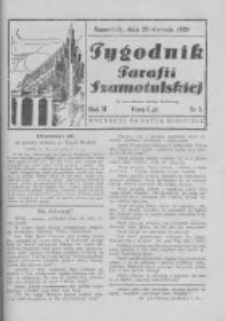 Tygodnik Parafii Szamotulskiej. 1939 R.2 Nr5
