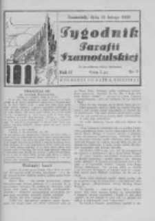 Tygodnik Parafii Szamotulskiej. 1939 R.2 Nr7