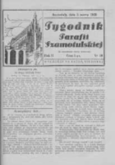 Tygodnik Parafii Szamotulskiej. 1939 R.2 Nr10