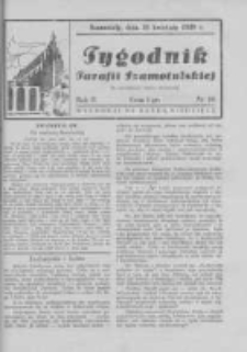 Tygodnik Parafii Szamotulskiej. 1939 R.2 Nr16