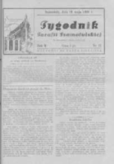 Tygodnik Parafii Szamotulskiej. 1939 R.2 Nr21