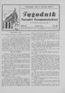 Tygodnik Parafii Szamotulskiej. 1939 R.2 Nr32