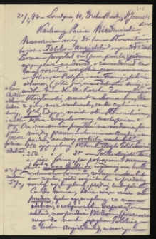 Listy Baranowskiego Jana Józefa rok 1884