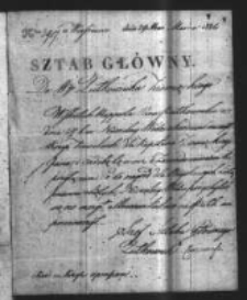 Pismo do Stefana Ziemięckiego płk od Chrzanowskiego Wojciecha gen.