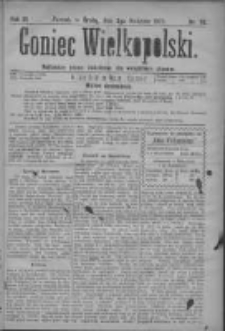 Goniec Wielkopolski: najtańsze pismo codzienne dla wszystkich stanów 1879.04.02 R.3 Nr76