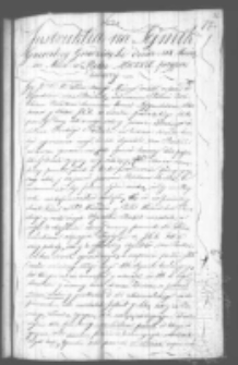 Instruktia na sejmik generalny grudziądzki 1624