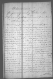 Odnowienie przymierzy między królmi abo Królestwem Polskiem a Ziemiami pomorskiemi 1524