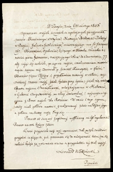 Kopia testamentu Niedźwieckiego