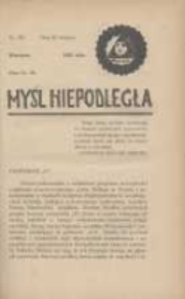 Myśl Niepodległa 1928 Nr932