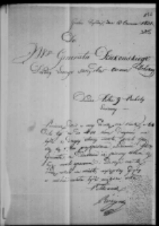 Raporty do gen. Kazimierza Dziekońskiego od pułkownika Różyckiego