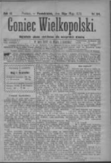 Goniec Wielkopolski: najtańsze pismo codzienne dla wszystkich stanów 1879.05.19 R.3 Nr114