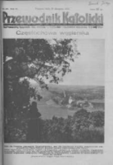 Przewodnik Katolicki. 1931 R.37 nr33