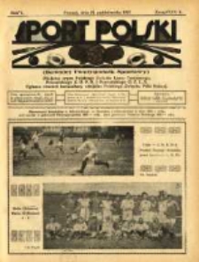 Sport Polski: (dawniej Dwutygodnik Sportowy): oficjalny organ Polskiego Związku Lawn-Tenisowego, Poznańskiego Z. O. P. N. i Poznańskiego O. Z. L. A.: ogłasza również komunikaty oficjalne Polskiego Związku Piłki Nożnej 1921.10.21 R.1 Z.4=15