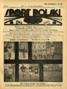 Sport Polski: oficjalny organ Polskiego Związku Lawn-Tenisowego, Poznańskiego Z. O. P. N. i Poznańskiego O. Z. L. A.: ogłasza również komunikaty oficjalne Polskiego Związku Piłki Nożnej 1922.04.29 R.2 Z.8