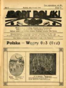 Sport Polski: oficjalny organ Polskiego Związku Lawn-Tenisowego, Poznańskiego Z. O. P. N. i Poznańskiego O. Z. L. A.: ogłasza również komunikaty oficjalne Polskiego Związku Piłki Nożnej 1922.05.19 R.2 Z.11