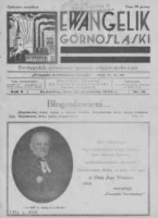 Ewangelik Górnośląski. 1933 R.2 nr19
