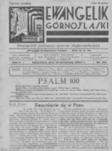 Ewangelik Górnośląski. 1933 R.2 nr23