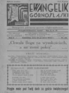 Ewangelik Górnośląski. 1933 R.2 nr25