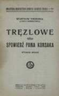 Tręzlowe. Spowiedź pana Korsaka