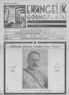Ewangelik Górnośląski. 1935 R.4 nr21