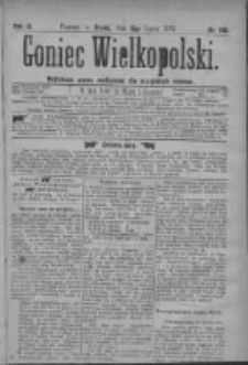 Goniec Wielkopolski: najtańsze pismo codzienne dla wszystkich stanów 1879.07.02 R.3 Nr148