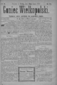 Goniec Wielkopolski: najtańsze pismo codzienne dla wszystkich stanów 1879.07.30 R.3 Nr172