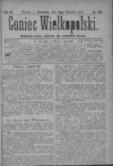 Goniec Wielkopolski: najtańsze pismo codzienne dla wszystkich stanów 1879.08.21 R.3 Nr190