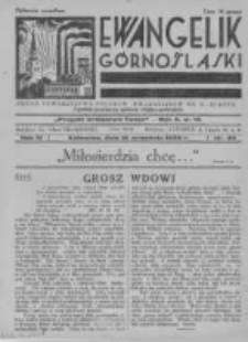 Ewangelik Górnośląski. 1935 R.4 nr33