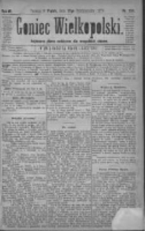 Goniec Wielkopolski: najtańsze pismo codzienne dla wszystkich stanów 1879.10.17 R.3 Nr238