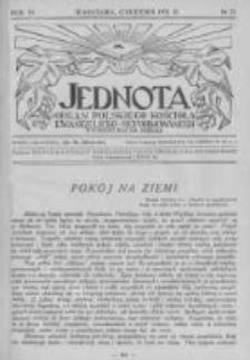 Jednota Organ Polskiego Kościoła Ewangelicko-Reformowanego. 1931 R.6 nr12