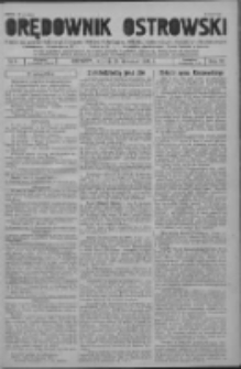 Orędownik Ostrowski: pismo na powiat ostrowski i miasto Ostrów, Odolanów, Mikstat, Sulmierzyce, Raszków i Skalmierzyce 1937.01.26 R.86 Nr8