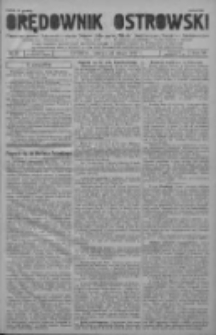 Orędownik Ostrowski: pismo na powiat ostrowski i miasto Ostrów, Odolanów, Mikstat, Sulmierzyce, Raszków i Skalmierzyce 1937.02.23 R.86 Nr16
