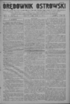 Orędownik Ostrowski: pismo na powiat ostrowski i miasto Ostrów, Odolanów, Mikstat, Sulmierzyce, Raszków i Skalmierzyce 1937.03.12 R.86 Nr21