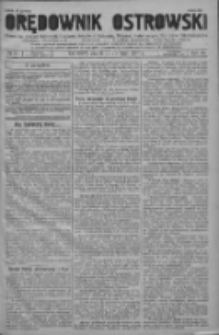 Orędownik Ostrowski: pismo na powiat ostrowski i miasto Ostrów, Odolanów, Mikstat, Sulmierzyce, Raszków i Skalmierzyce 1937.04.16 R.86 Nr31