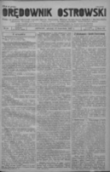 Orędownik Ostrowski: pismo na powiat ostrowski i miasto Ostrów, Odolanów, Mikstat, Sulmierzyce, Raszków i Skalmierzyce 1937.04.27 R.86 Nr34