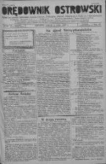 Orędownik Ostrowski: pismo na powiat ostrowski i miasto Ostrów, Odolanów, Mikstat, Sulmierzyce, Raszków i Skalmierzyce 1937.05.14 R.86 Nr39